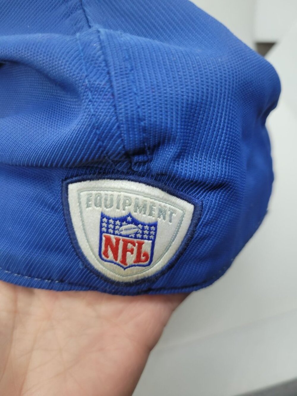 Indianapolis Colts Football NFL Reebok Authentic Sideline Hat Cap Blue elastic - Picture 4 of 6